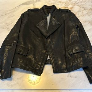Joes jeans leather jacket